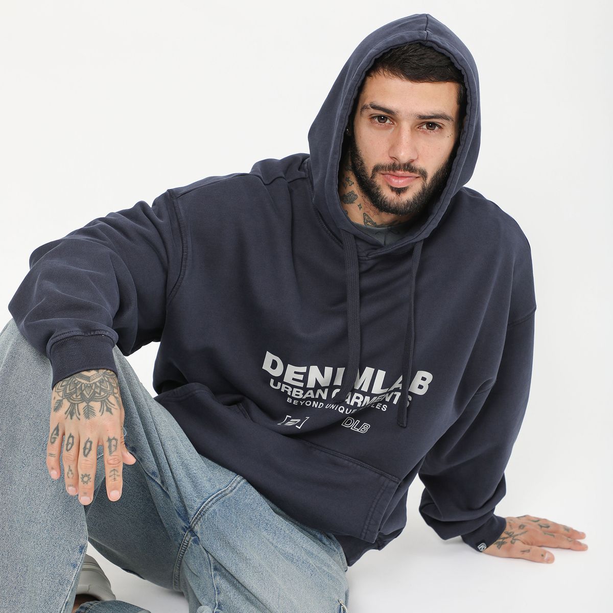 DENIMLAB - Polera Boxy Fit Hombre Denimlab