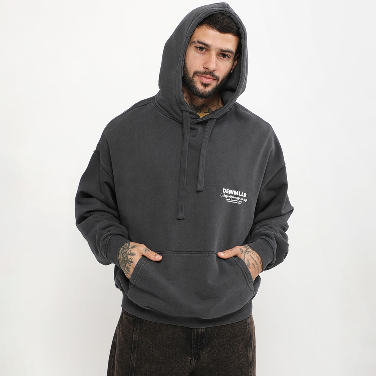 DENIMLAB - Polera Boxy Fit Hombre Denimlab