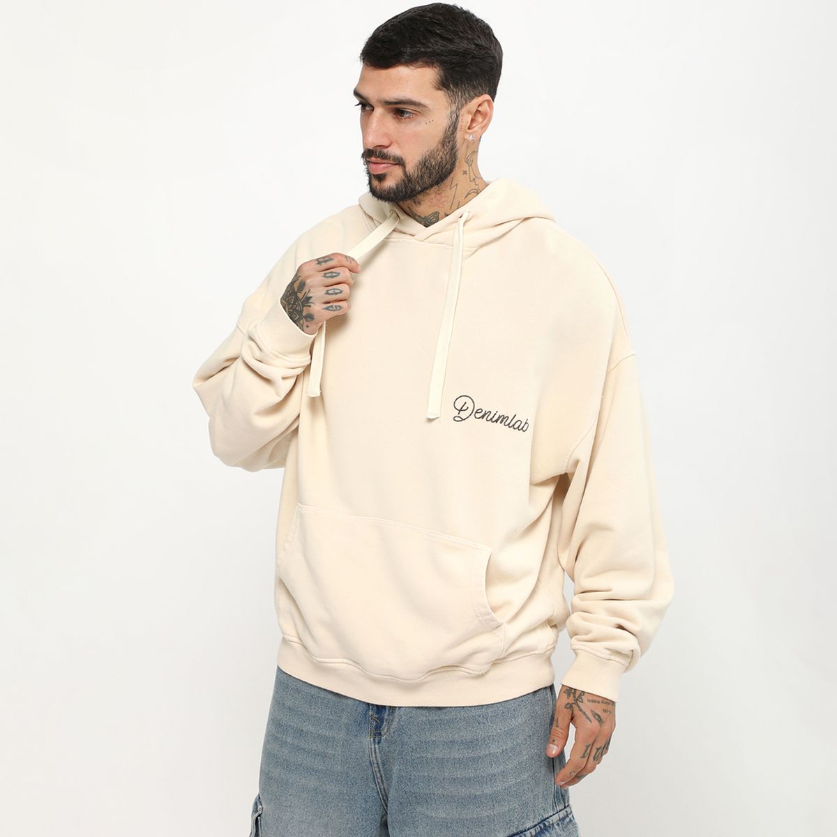 DENIMLAB - Polera Boxy Fit Hombre Denimlab