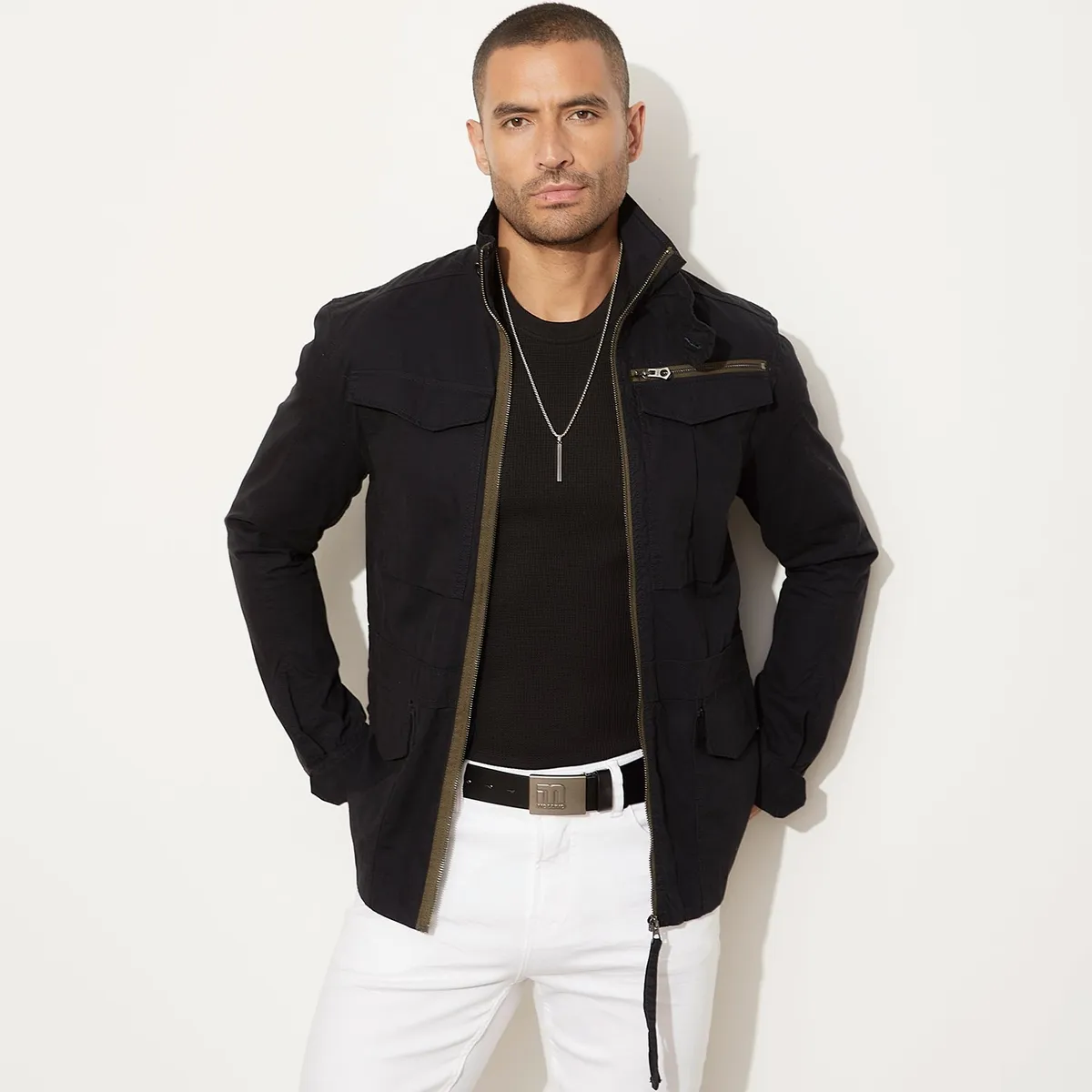 MOSSIMO - Casaca 100% Algodón Hombre Mossimo