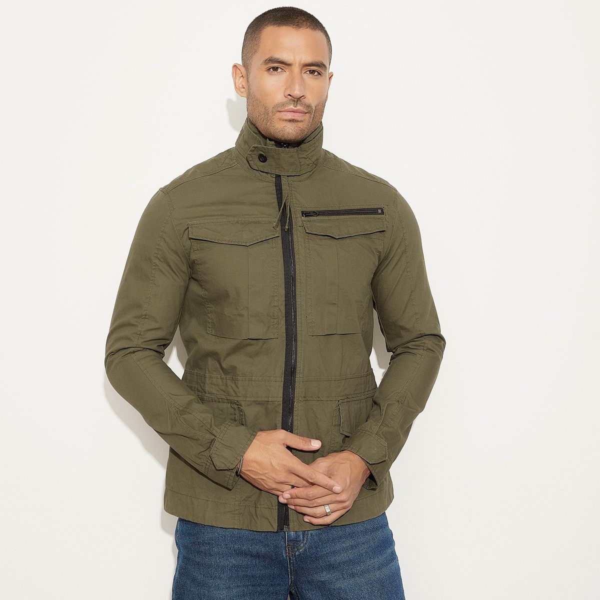 MOSSIMO - Casaca 100% Algodón Hombre Mossimo