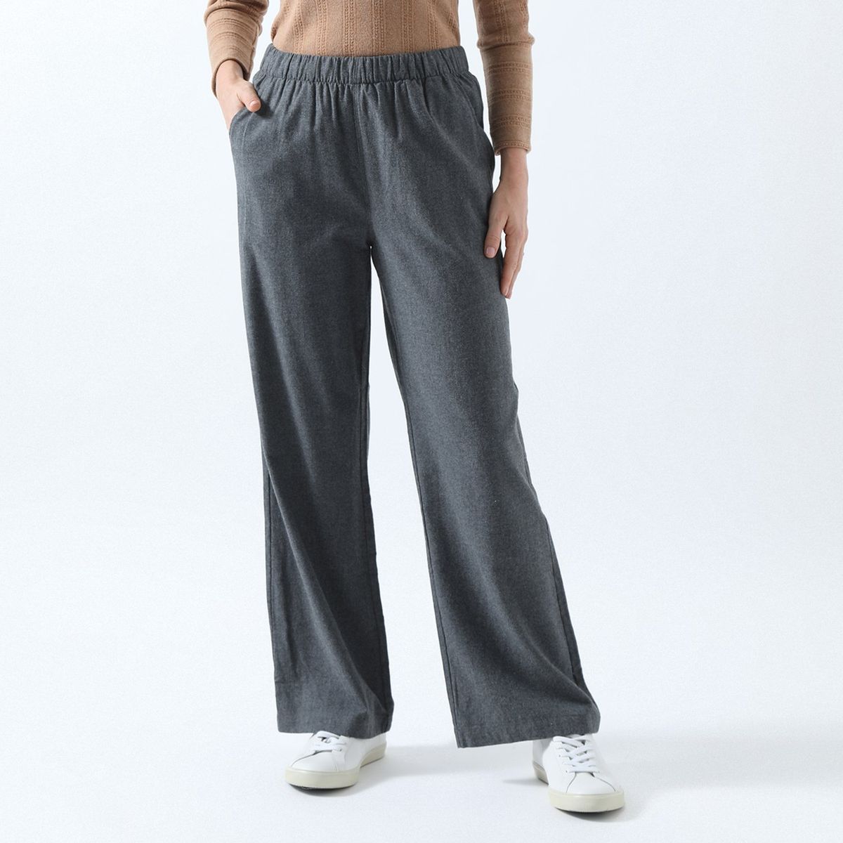 NEWPORT - Pantalón Largo 100% Algodón Mujer Newport