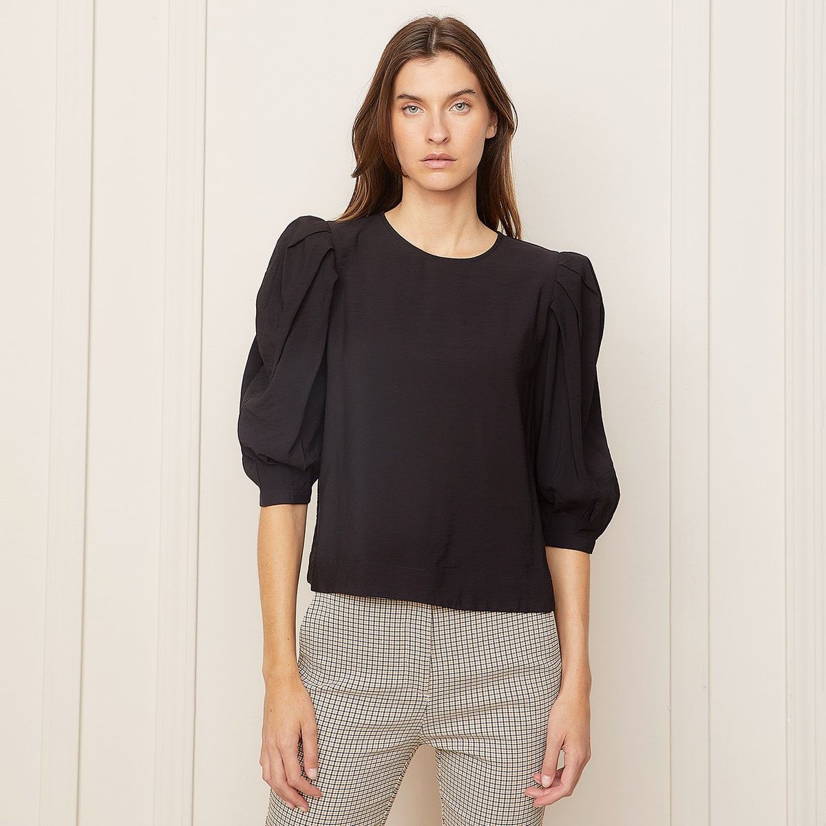 BASEMENT - Blusa Manga Larga Casual Mujer Basement