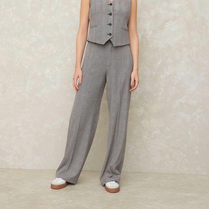 SYBILLA - Pantalón Recto Casual Mujer Sybilla