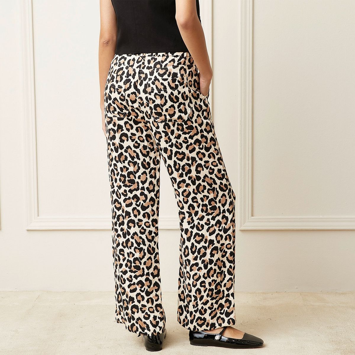 BASEMENT - Pantalón Largo Casual Mujer Basement