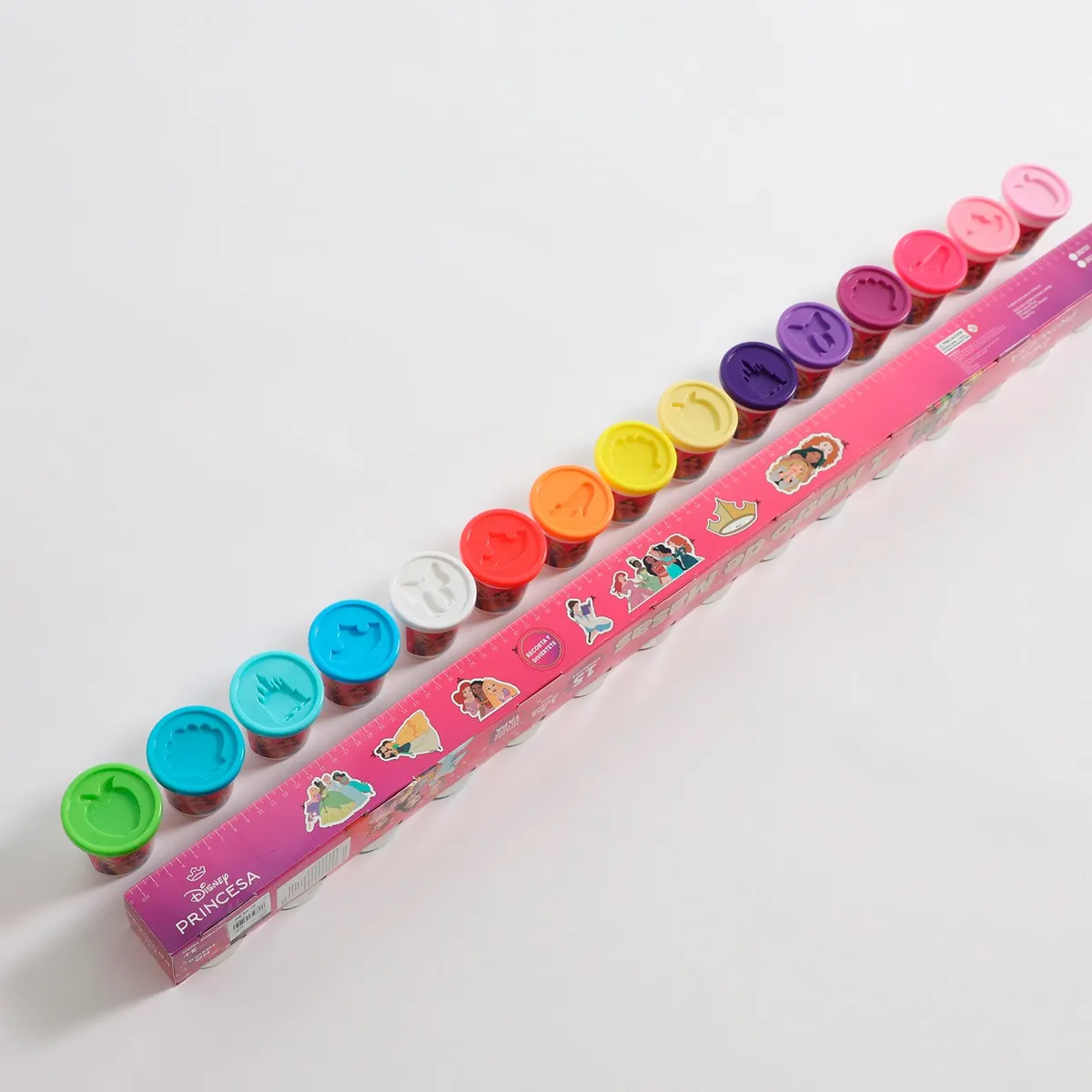 DISNEY - Plastilinas 15 Unidades 1 Metro de Masas Disney