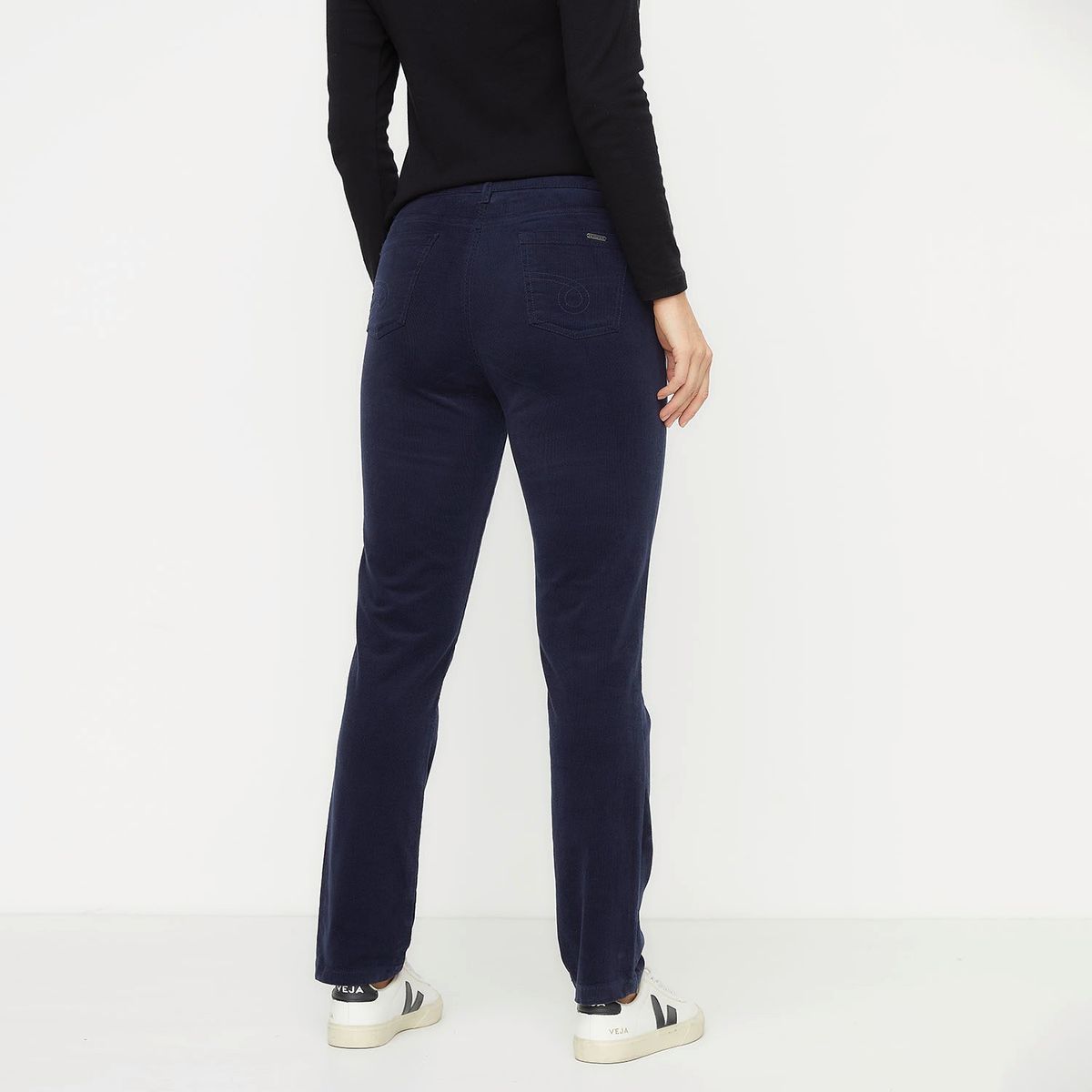 NEWPORT - Pantalón Recto Algodón Mujer Newport