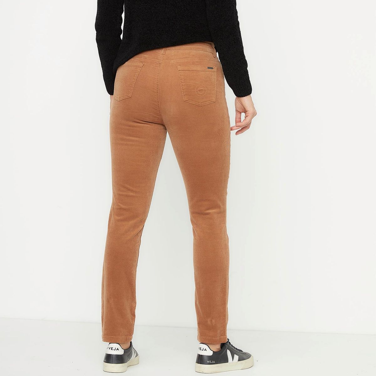 NEWPORT - Pantalón Recto Algodón Mujer Newport