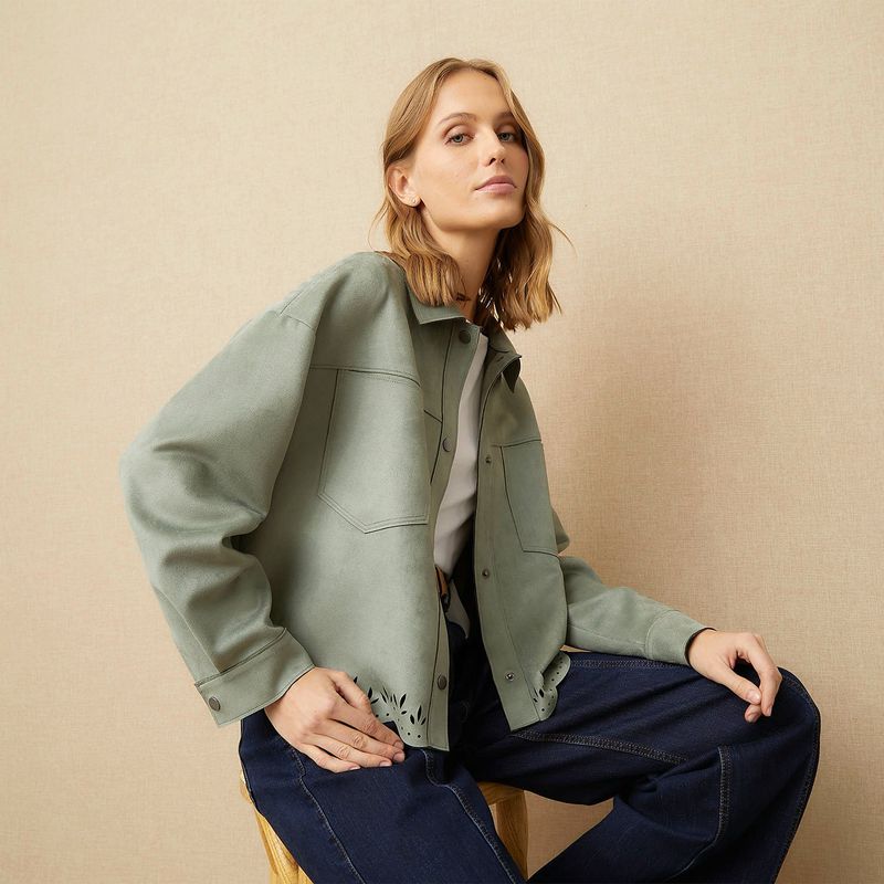 UNIVERSITY CLUB - Sobrecamisa Casual Mujer University Club