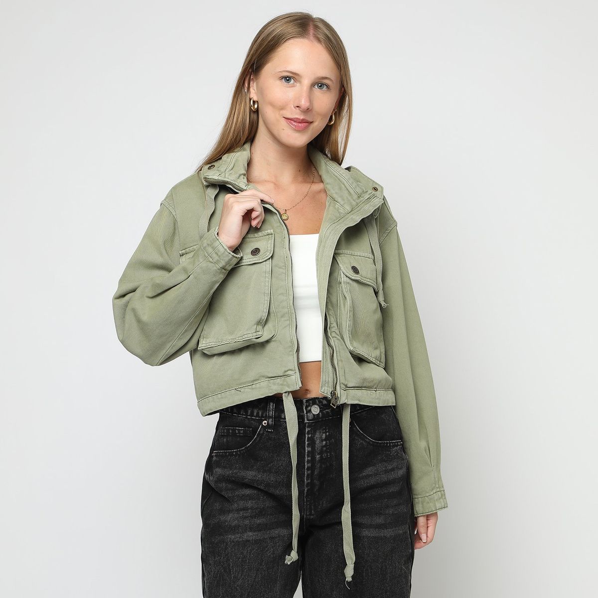 DOO AUSTRALIA - Casaca Doo Australia Algodón Manga Larga Mujer