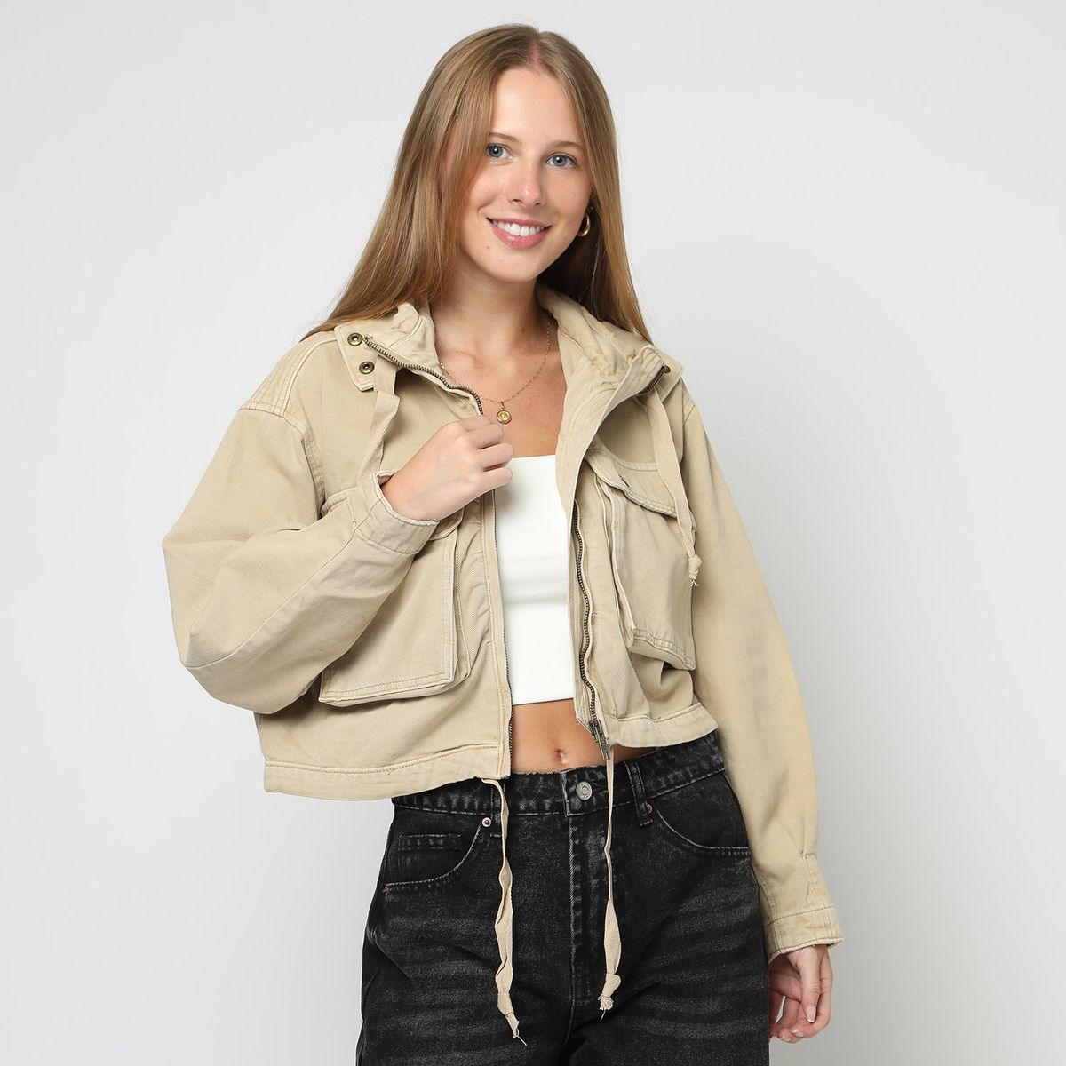 DOO AUSTRALIA - Casaca Doo Australia Algodón Manga Larga Mujer