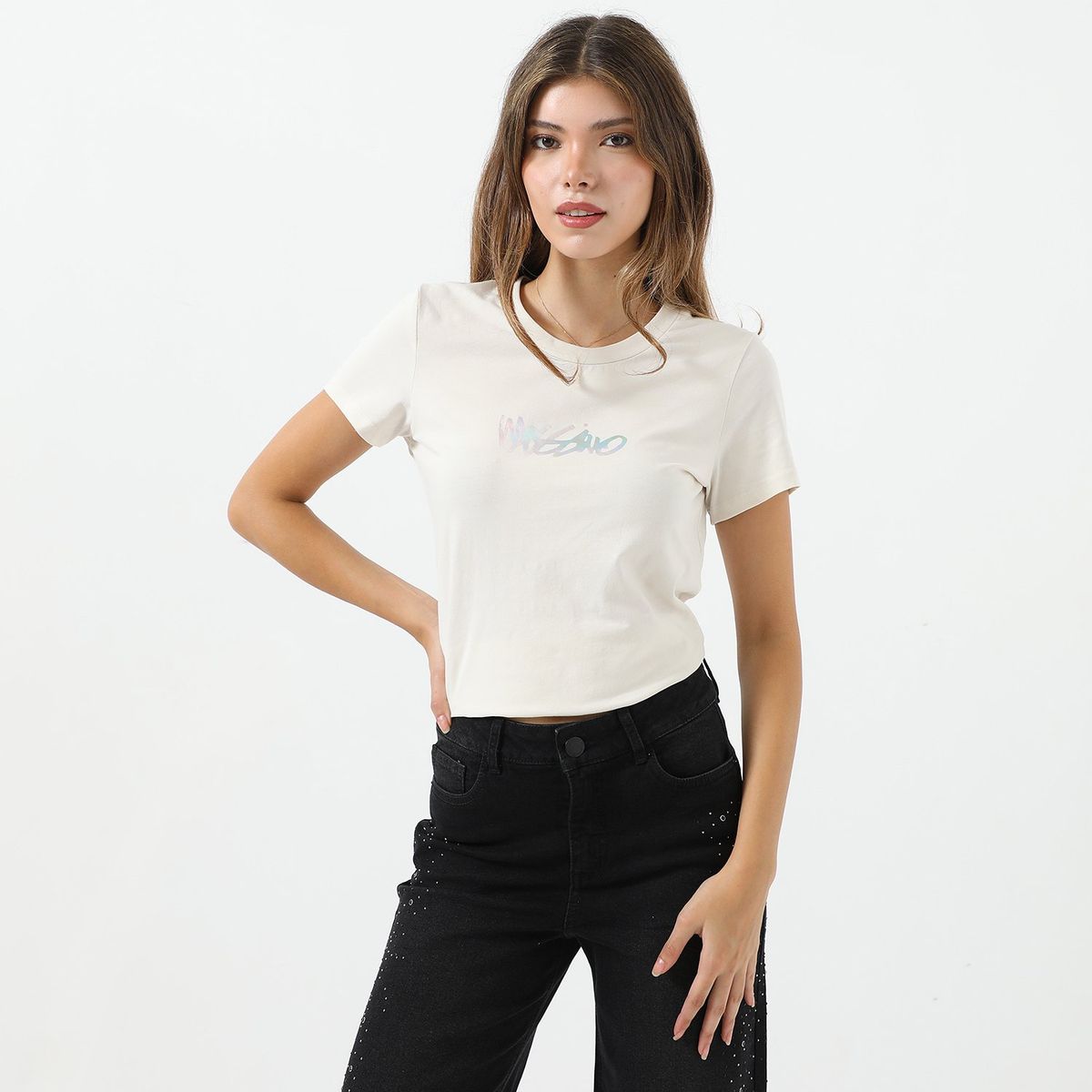 MOSSIMO - Polo Manga Corta Mujer Mossimo