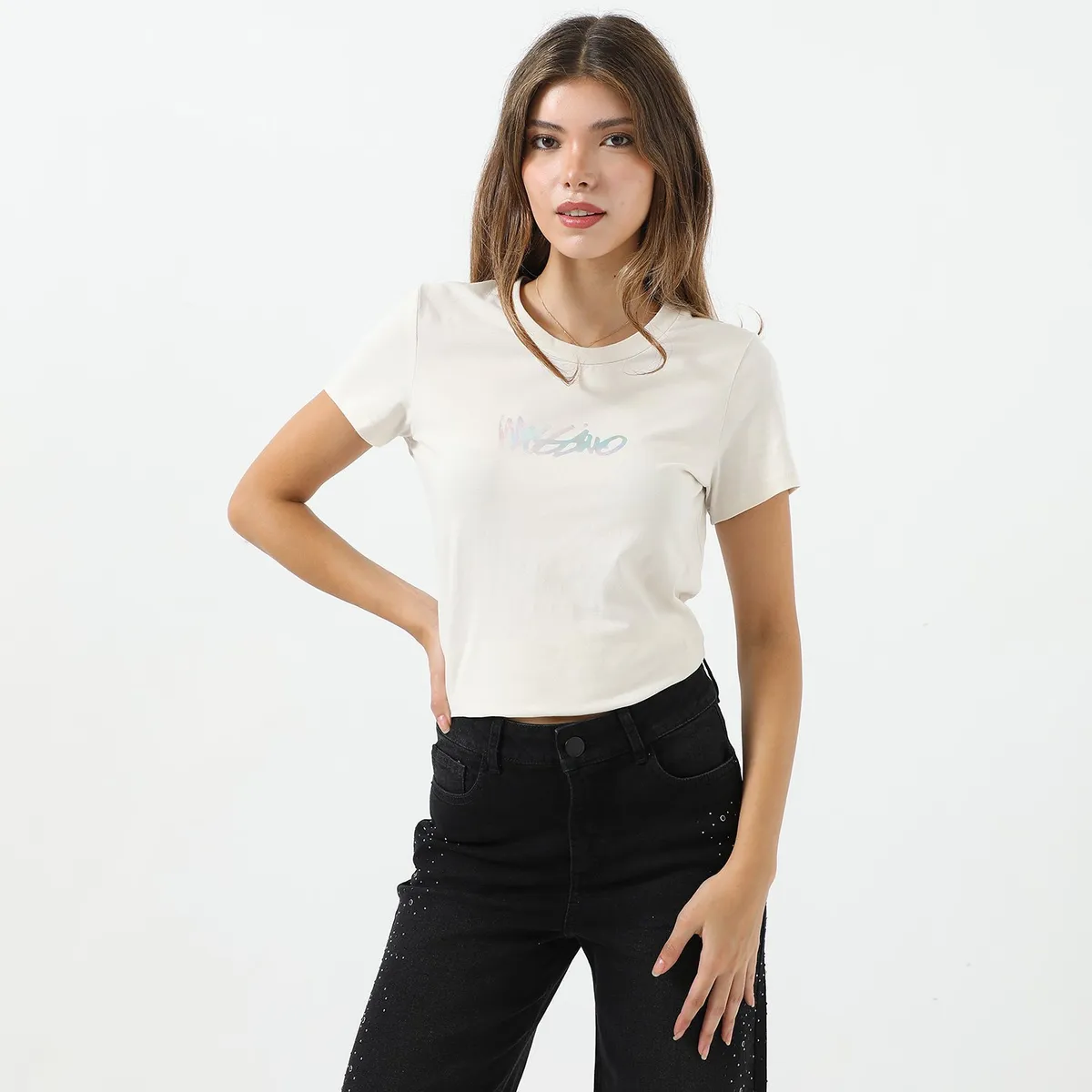 MOSSIMO - Polo Manga Corta Mujer Mossimo