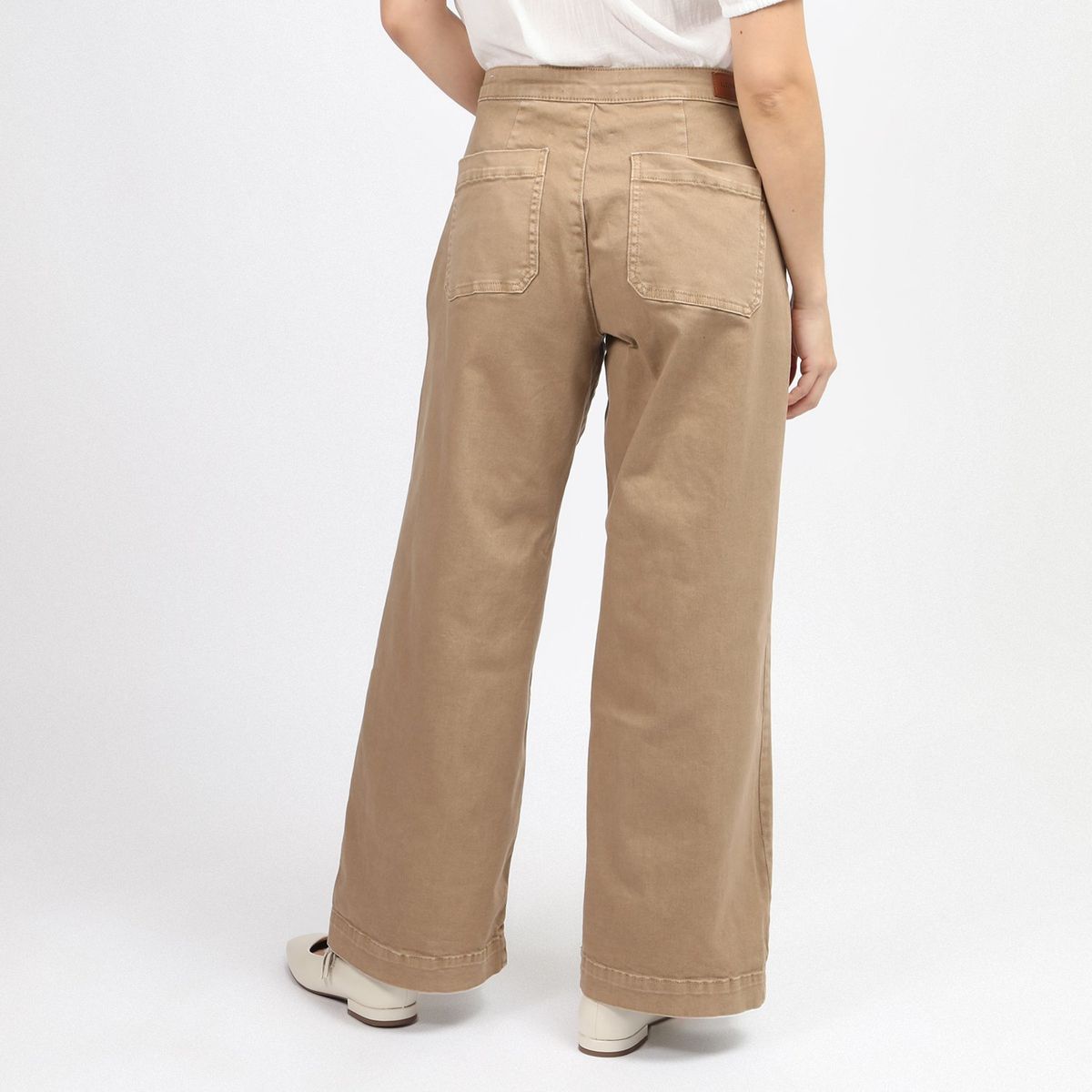 UNIVERSITY CLUB - Jean Wide Algodón Mujer University Club