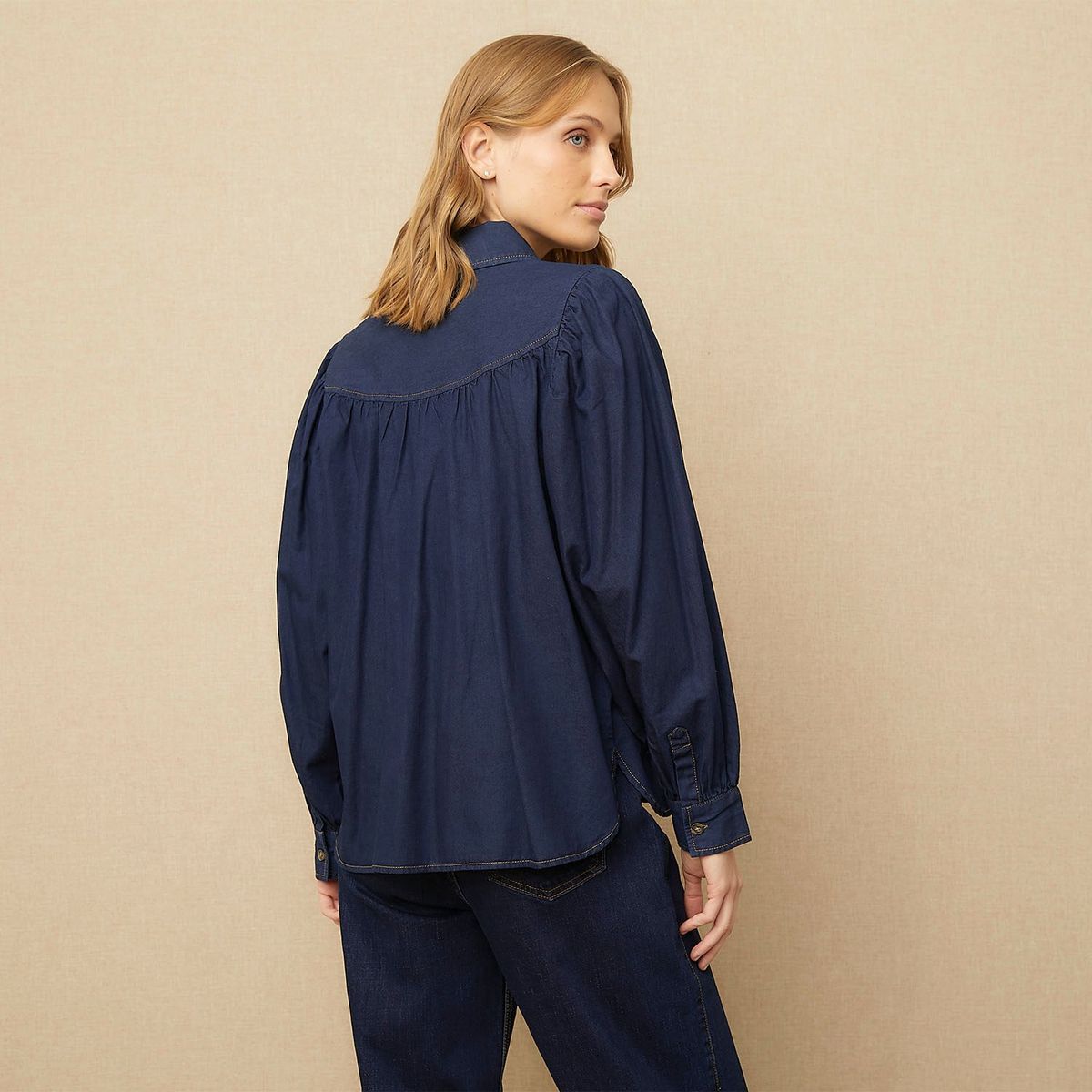 UNIVERSITY CLUB - Blusa Casual 100% Algodón Mujer University Club