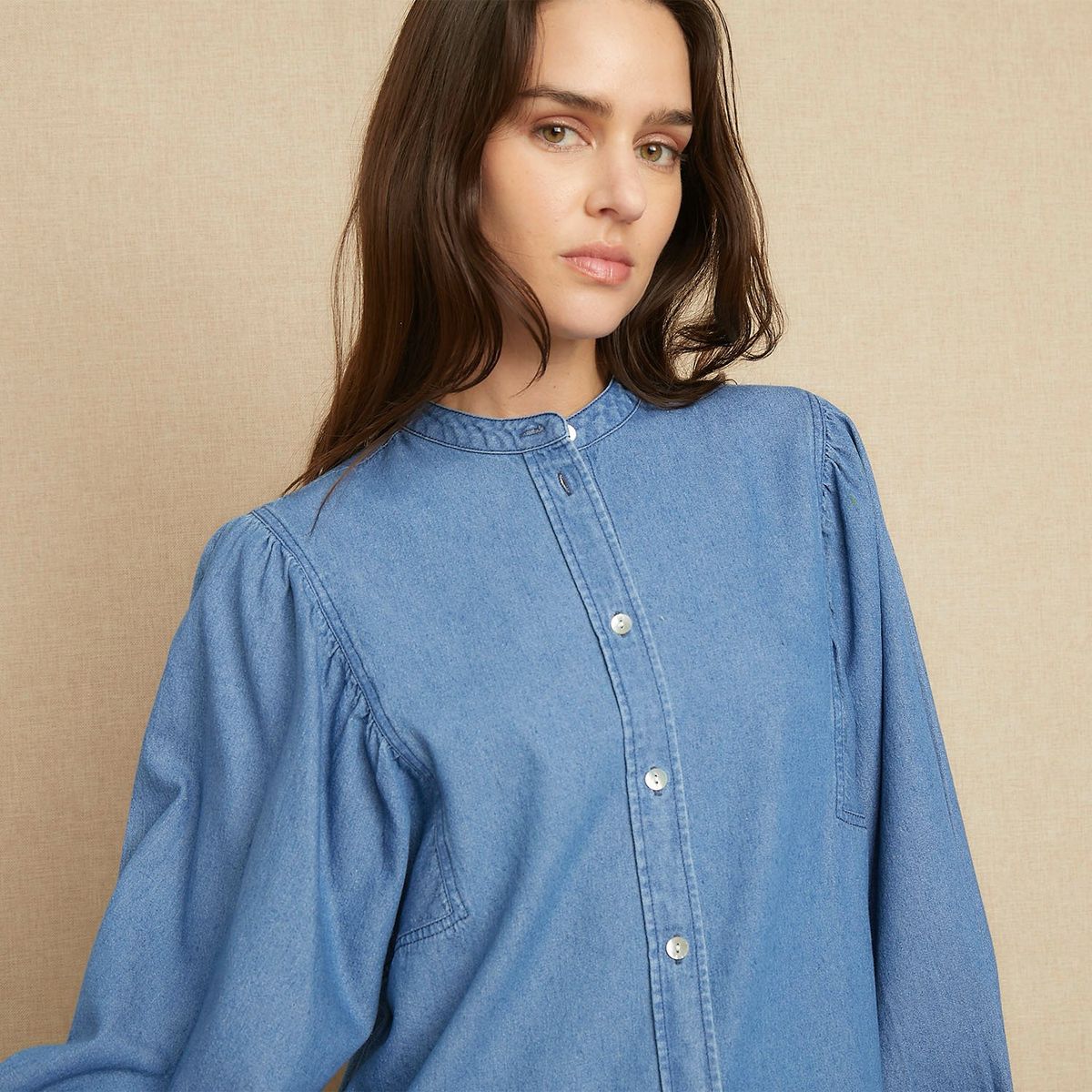 UNIVERSITY CLUB - Blusa University Club Manga Larga Algodón Mujer Casual