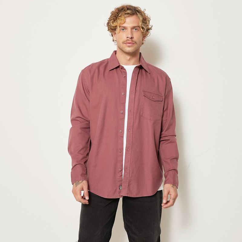 BEARCLIFF - Sobrecamisa Hombre Bearclif