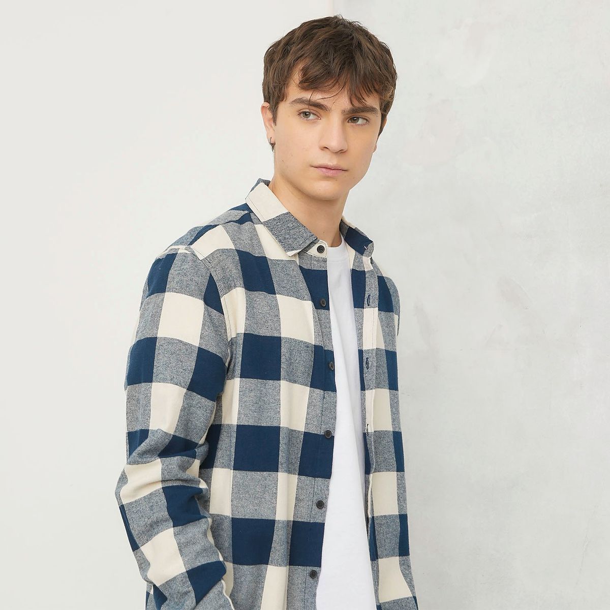 BEARCLIFF - Camisa Manga Corta Algodón Hombre Bearcliff