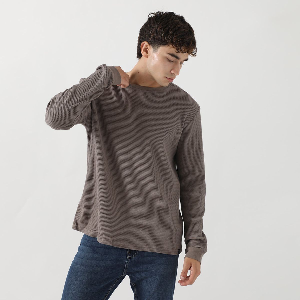 BEARCLIFF - Polo Manga Larga Hombre Bearcliff