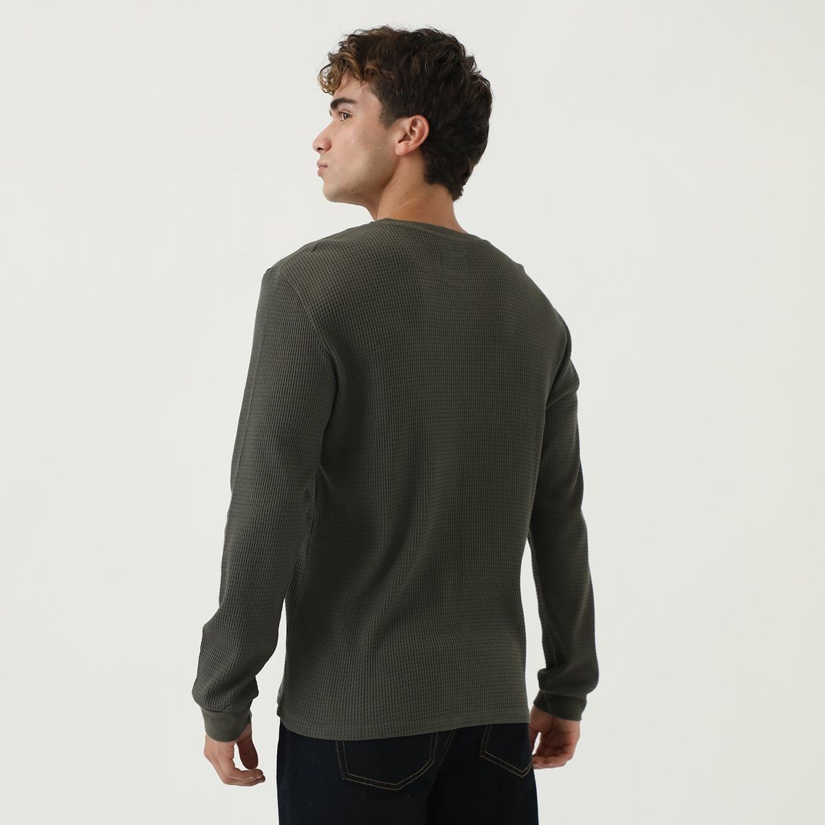 BEARCLIFF - Polo Manga Larga Hombre Bearcliff