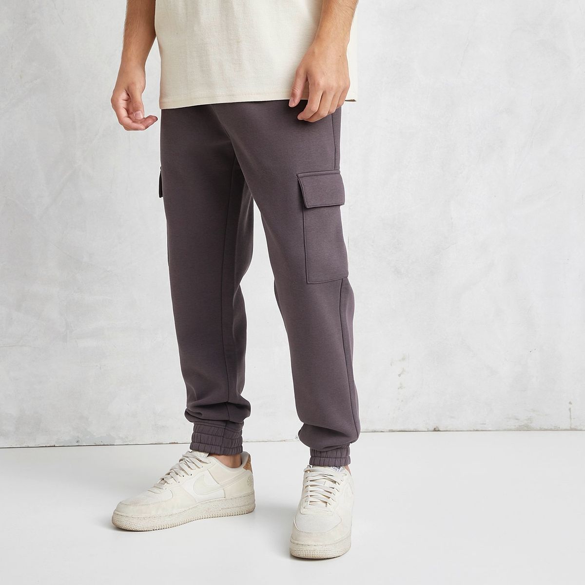 BEARCLIFF - Pantalón Jogger Bearcliff Algodón Cargo Hombre Estilo Casual