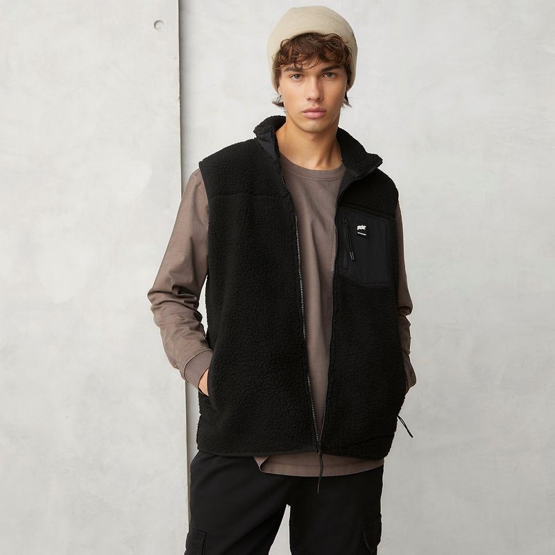 BEARCLIFF - Chaleco Sin Mangas Casual Hombre Bearcliff