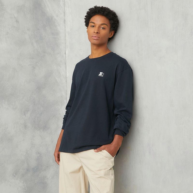 STARTER - Polo Manga Larga Algodón Hombre Starter