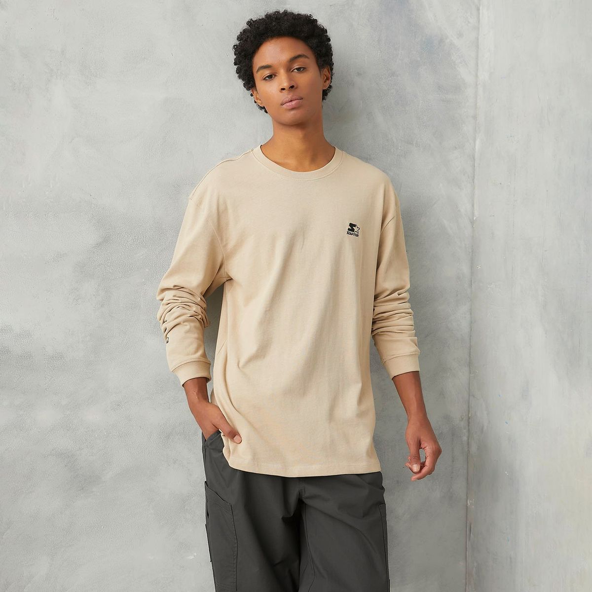 STARTER - Polo Manga Larga Algodón Hombre Starter