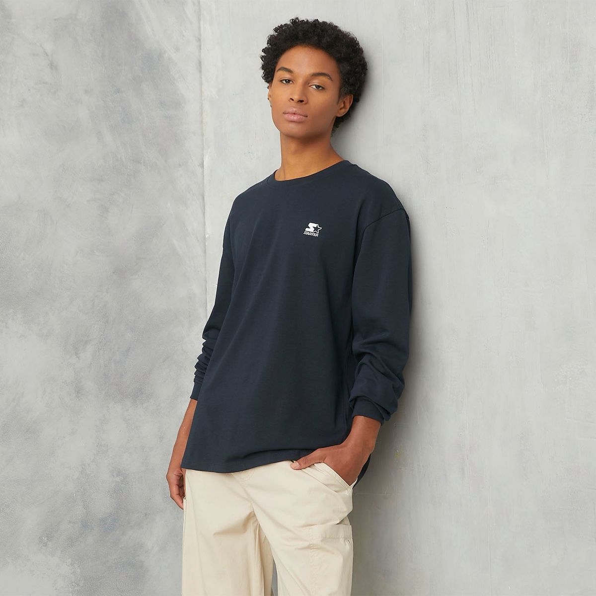 STARTER - Polo Manga Larga Algodón Hombre Starter