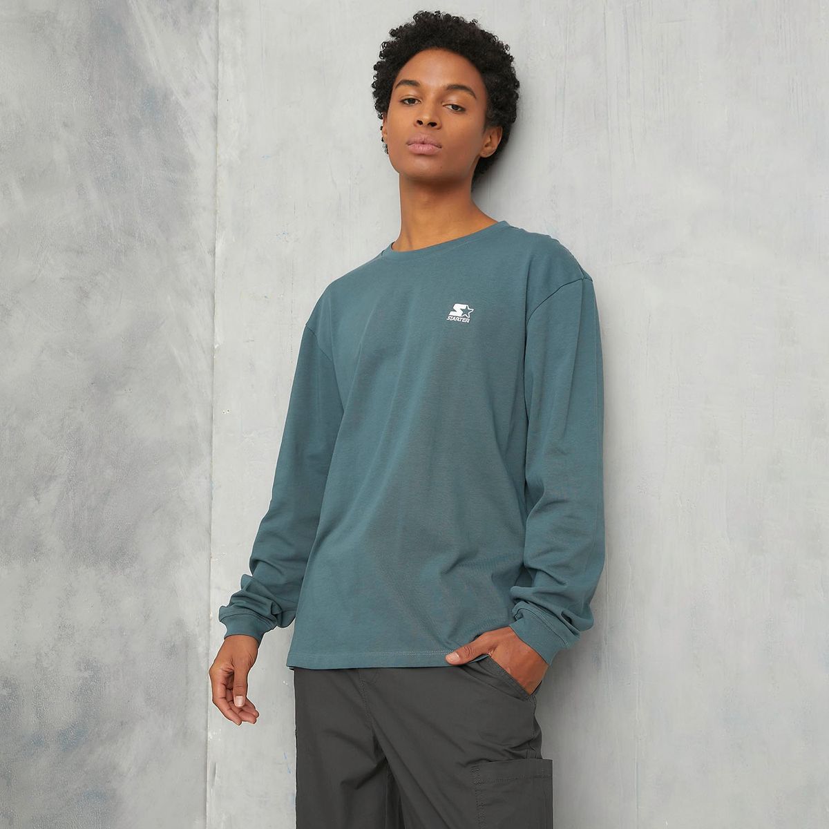 STARTER - Polo Manga Larga Algodón Hombre Starter