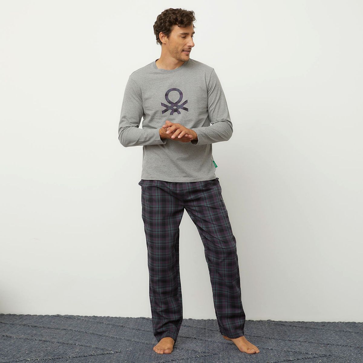 BENETTON - Pijama Algodón Hombre Benetton
