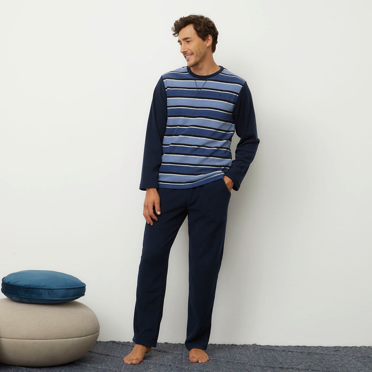 NEWPORT - Pijama Largo Hombre Newport