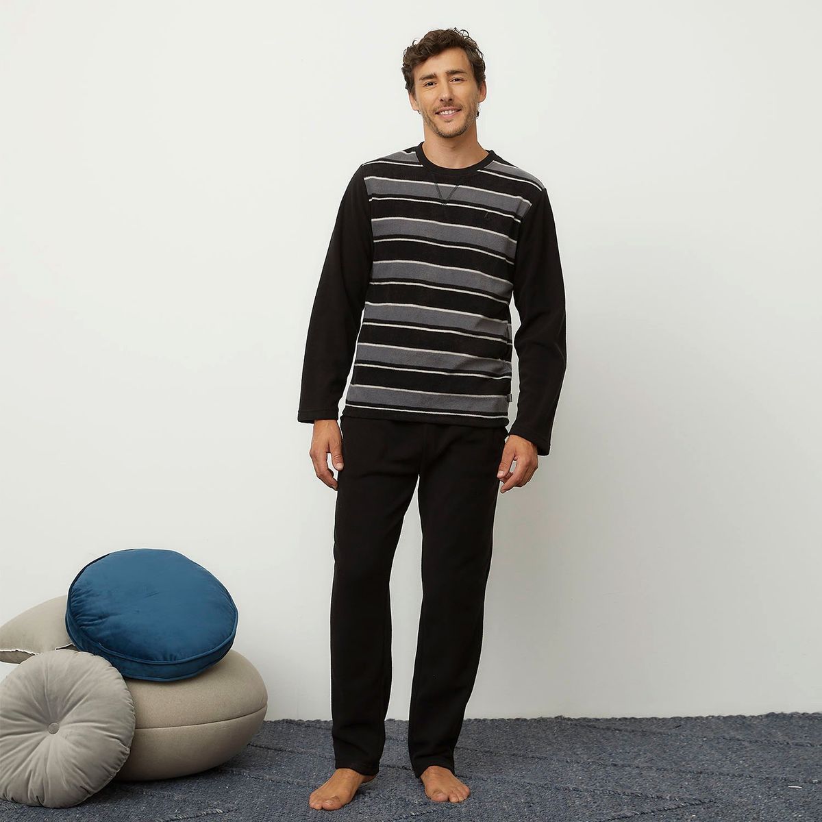 NEWPORT - Pijama Largo Hombre Newport