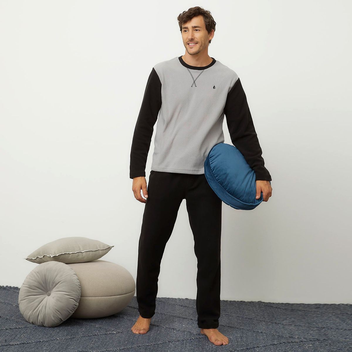NEWPORT - Pijama Largo Hombre Newport