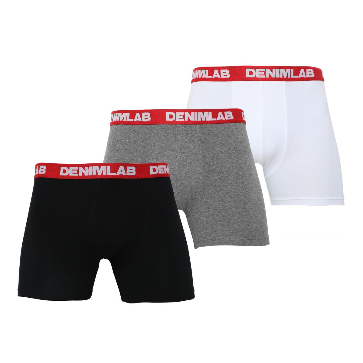 DENIMLAB - Boxer Algodón Pack X3 Hombre Denimlab