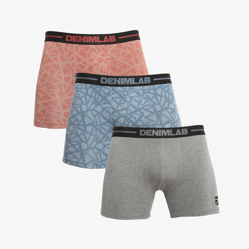 DENIMLAB - Boxer Pack X3 Hombre Denimlab