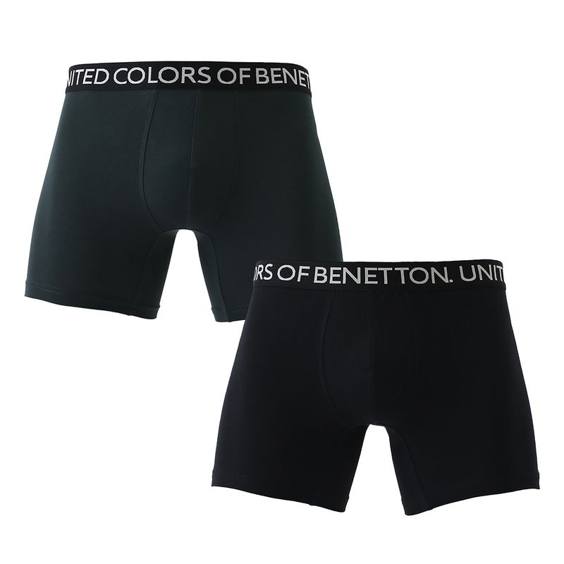 BENETTON - Boxer Tejido Liso Hombre Benetton