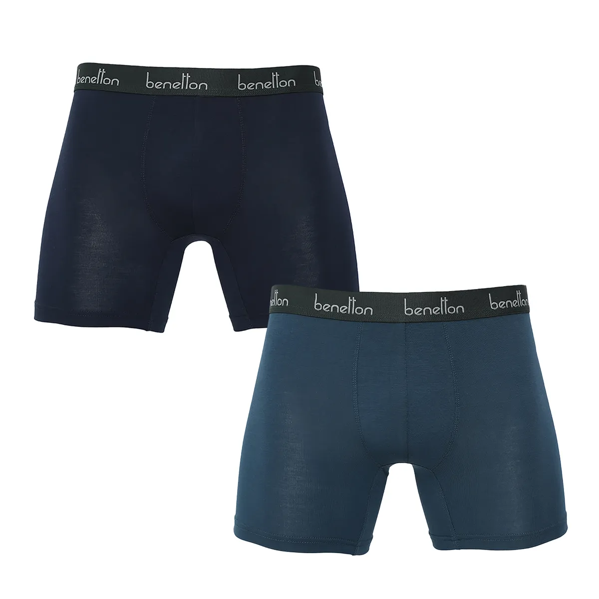 BENETTON - Boxer Tejido Liso Hombre Benetton