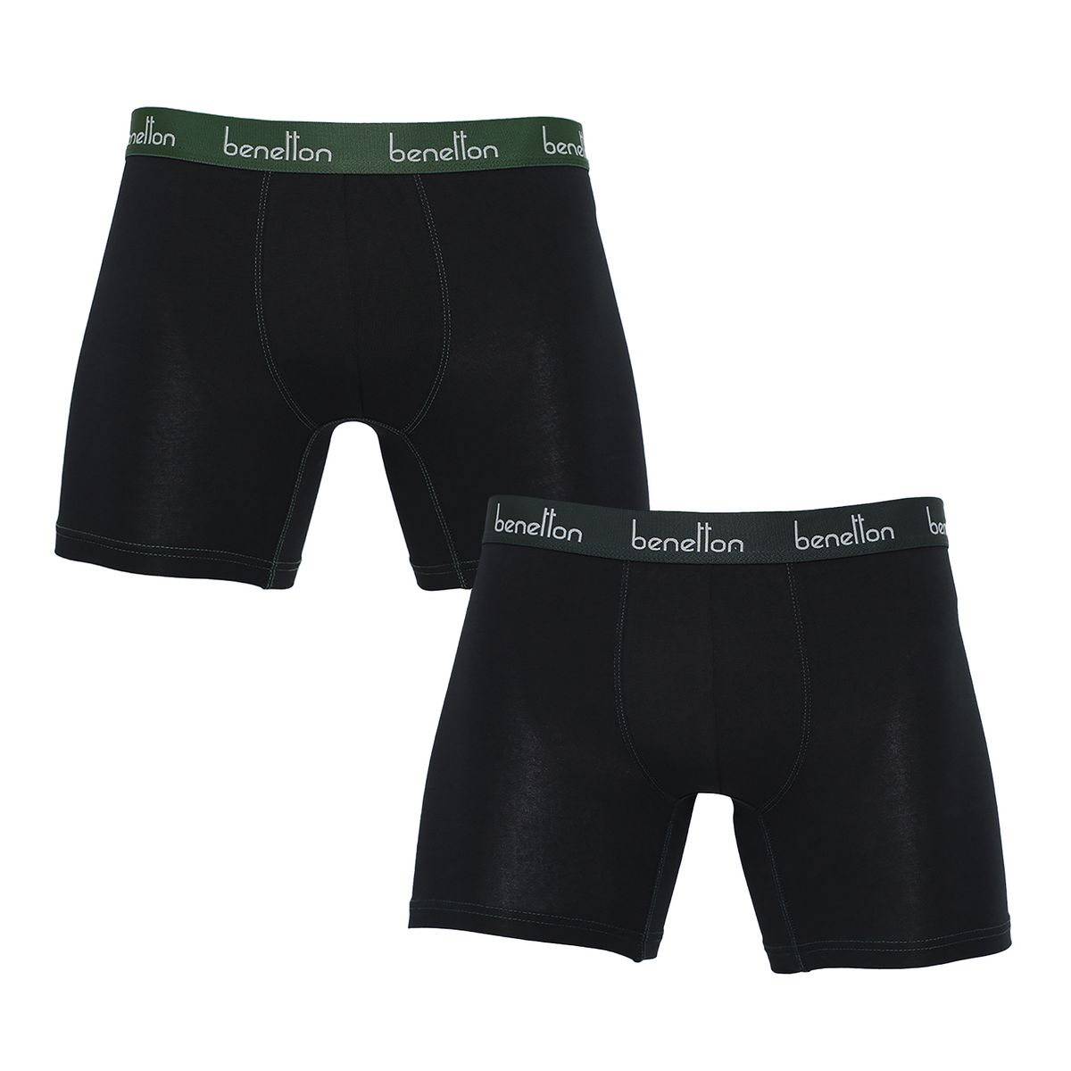 BENETTON - Boxer Tejido Liso Hombre Benetton