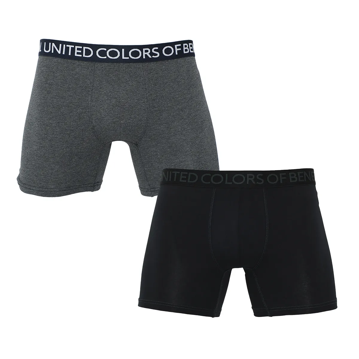 BENETTON - Boxer Tejido Liso Hombre Benetton