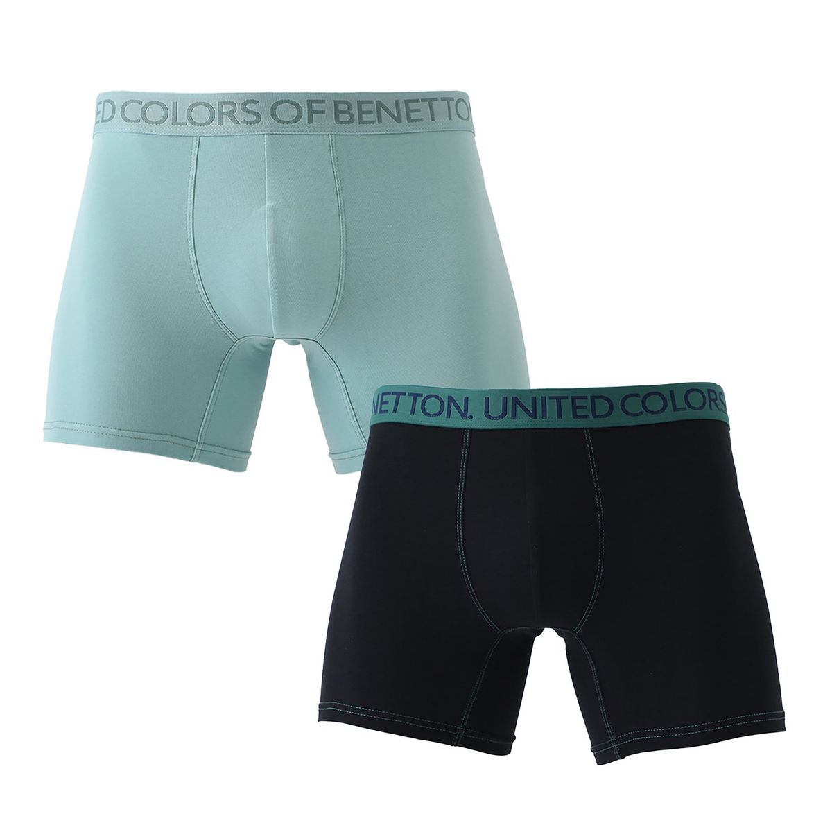 BENETTON - Boxer Tejido Liso Hombre Benetton