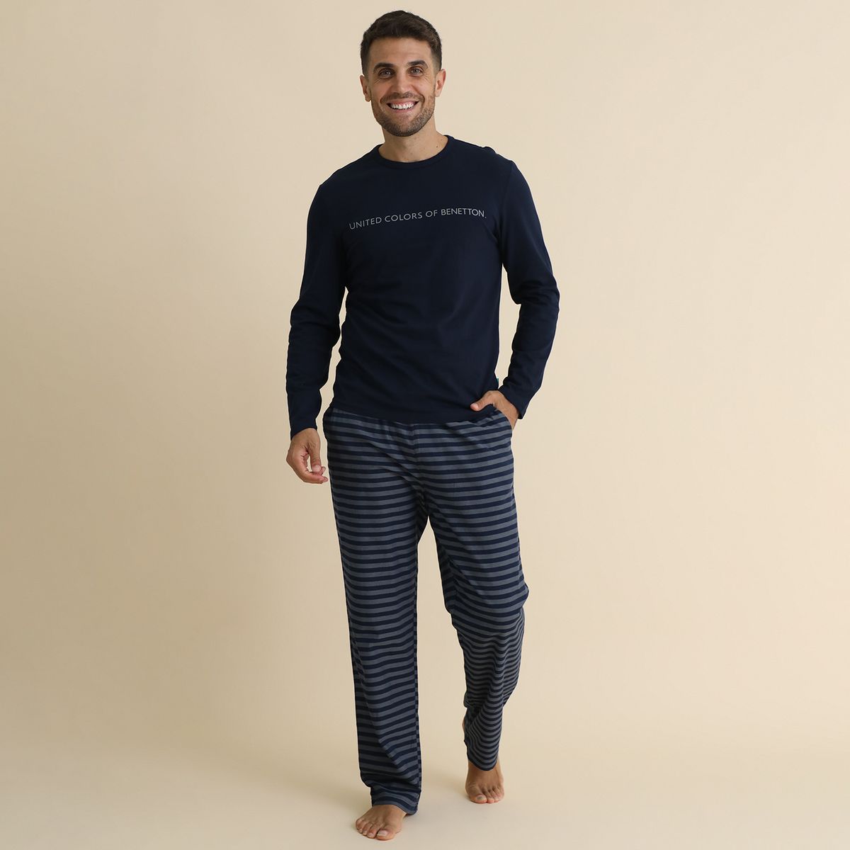 BENETTON - Pijama Algodón Hombre Benetton