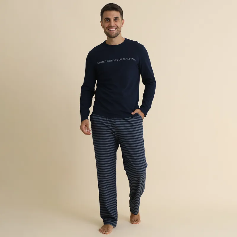 BENETTON - Pijama Algodón Hombre Benetton