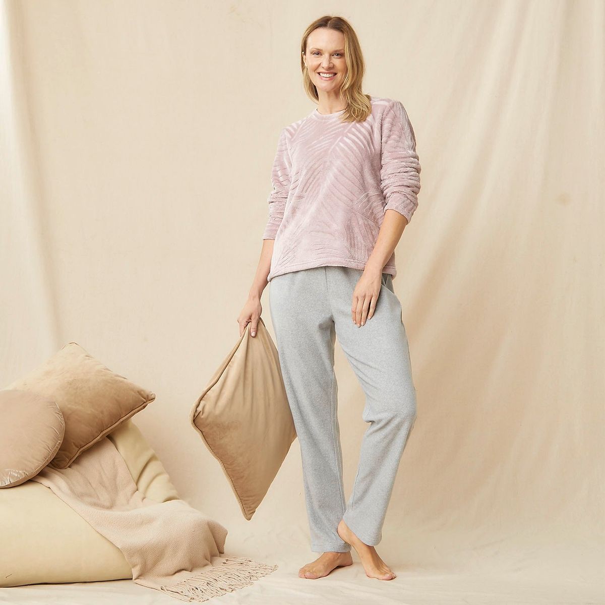 STEFANO COCCI - Pijama Polar Mujer