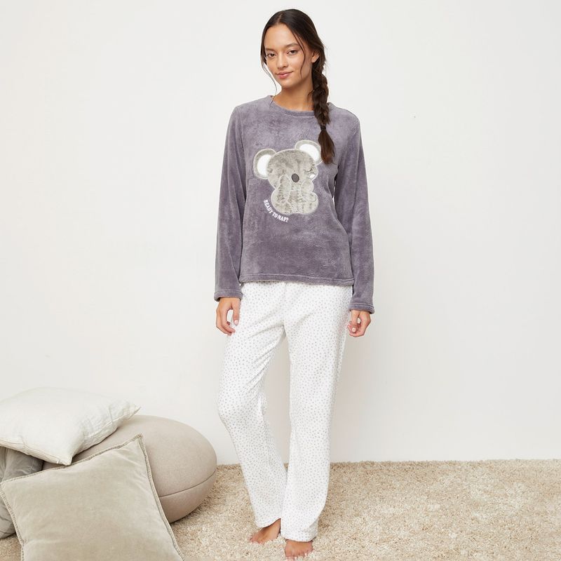 SYBILLA - Pijama Polar Mujer