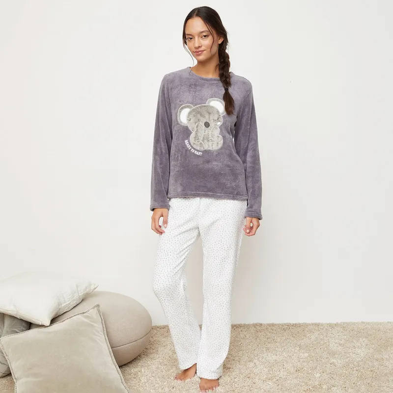 SYBILLA - Pijama Polar Mujer