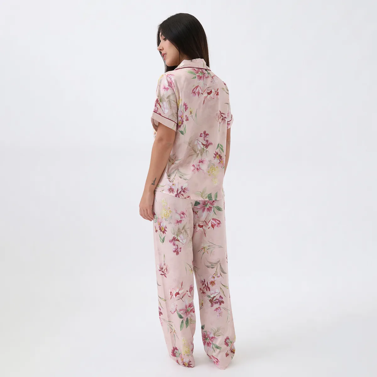 BLU - Pijama Satin Mujer