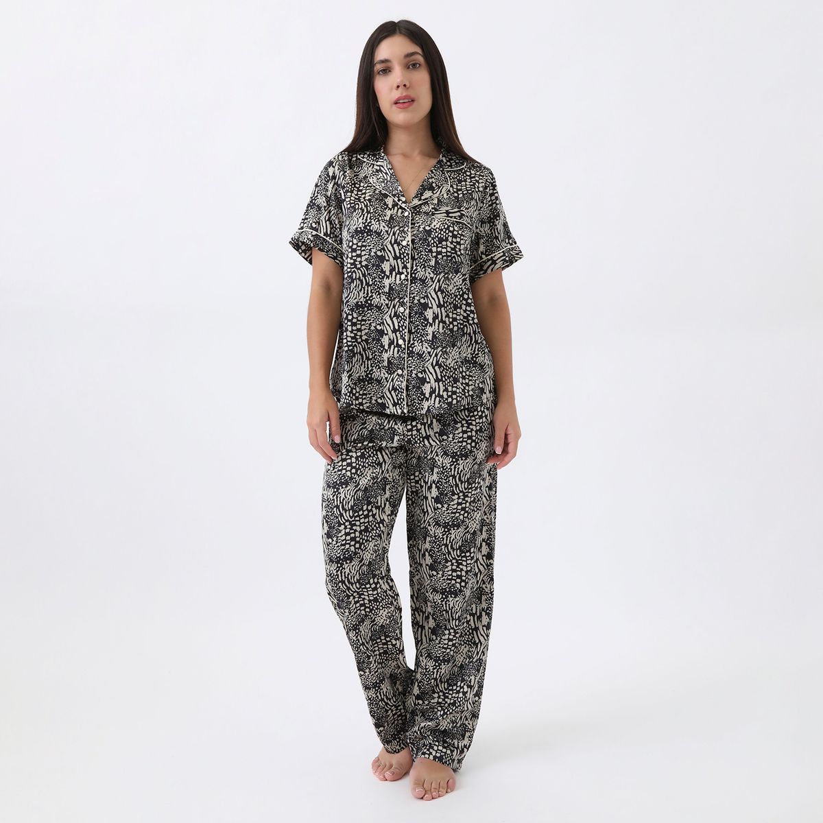 BLU - Pijama Satin Mujer