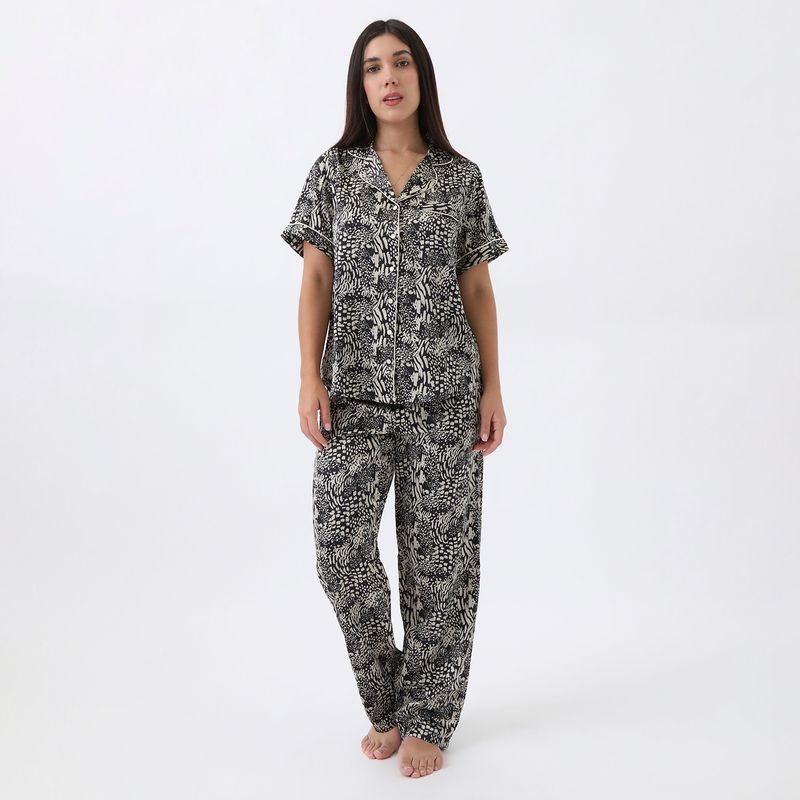 BLU - Pijama Satin Mujer