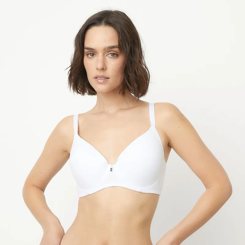 BLU - Sostén Soporte Algodón Mujer Blu